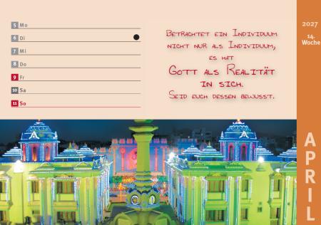 Preview: Tischwochenkalender 2027
